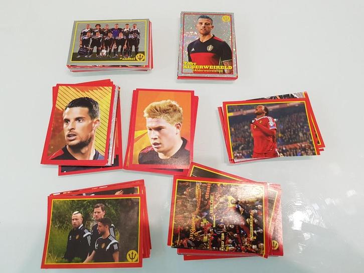 Panini sticker Belgian Red Duivels WK Voetbal Rode Duivels, Verzamelen, Sportartikelen en Voetbal, Nieuw, Poster, Plaatje of Sticker