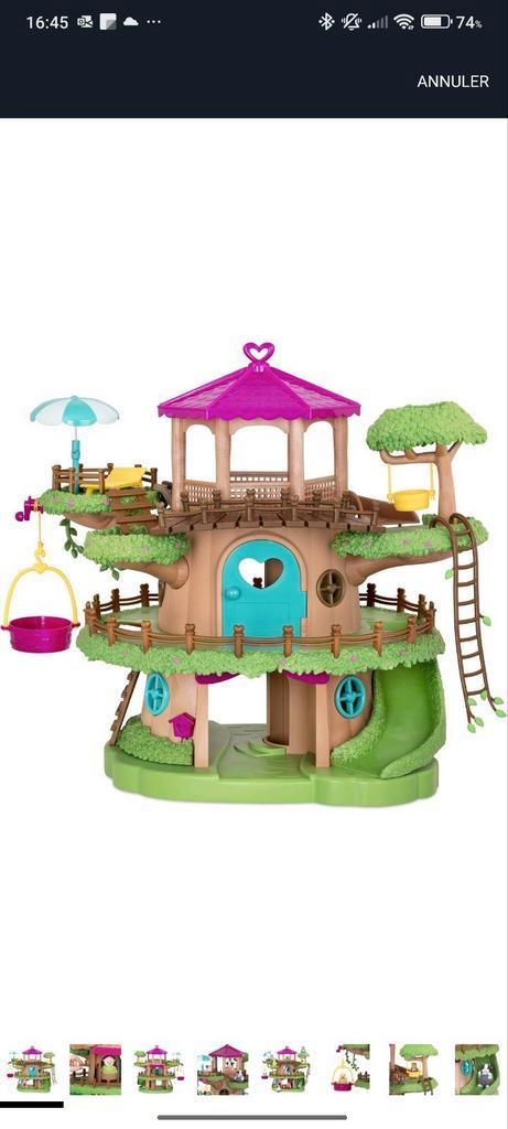 Cabine- en vrachtwagenset Li'l Woodzeez, Kinderen en Baby's, Speelgoed | Actiefiguren, Gebruikt, Ophalen