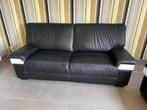 Salon 3- & 2 zit zwart, Huis en Inrichting, Ophalen, Zo goed als nieuw