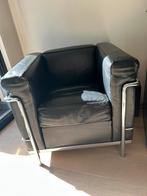 2 en 1 zit originele le Corbusier zetel vintage ( cassina ), Ophalen, Gebruikt, Leer, Vintage