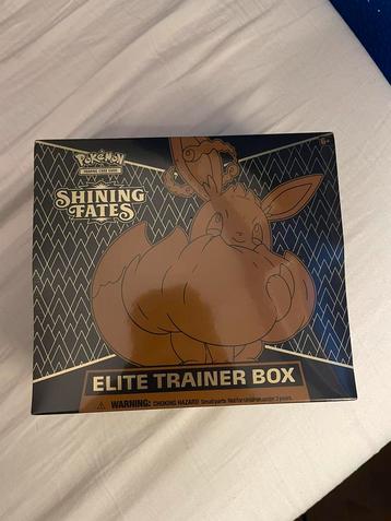 Pokemon Shining Fates elite trainer box (sealed/ongeopend) beschikbaar voor biedingen