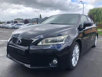 Lexus CT200h 2011 met slechts 53000km, Autos, Cuir, Euro 5, Achat, Noir