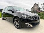 Peugeot 308 *BENZINE*BJ 2017*PANO*1STE EIGEN*GEKEURD V.V., Auto's, Stof, Gebruikt, Zwart, 131 pk