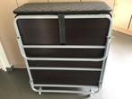 opklapbed - vouwbed met matras 200 cm op 90 cm, Ophalen, 90 cm, Eenpersoons, Nieuw