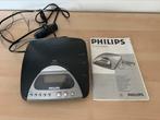 Philips wekkerradio, Elektronische apparatuur, Wekkers, Ophalen of Verzenden, Gebruikt, Digitaal