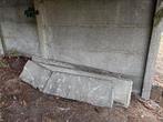 Betonnen platen (1.88m x 40cm), Ophalen, Gebruikt, Betonplex