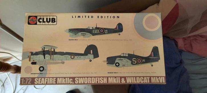 limited edition airfix Club  3 in één kit, Hobby en Vrije tijd, Modelbouw | Vliegtuigen en Helikopters, Zo goed als nieuw, Vliegtuig