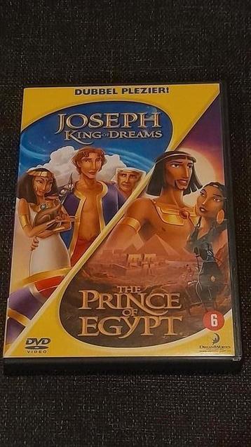 Dvd-box jozef de dromenkoning / de prins van egypte beschikbaar voor biedingen
