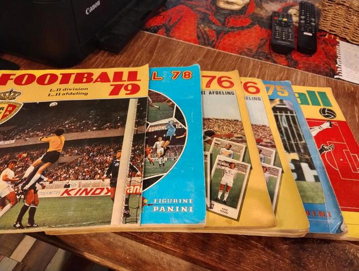Panini boeken jaren 70, Verzamelen, Sportartikelen en Voetbal, Ophalen of Verzenden