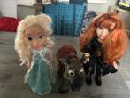 Frozen poppen ( Elsa, Anna, Sven ), Comme neuf, Enlèvement