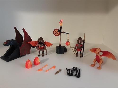 PLaymobil Novelmore Burnham raiders met draak - compleet, Kinderen en Baby's, Speelgoed | Playmobil, Zo goed als nieuw, Complete set