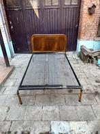Bed frame 120cm breed, Huis en Inrichting, Slaapkamer | Bedden, Ophalen, Gebruikt, Zwart, 70s