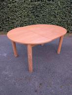 Verlengbare vintage eettafel, Huis en Inrichting, Tafels | Eettafels, Ophalen, Gebruikt, Vintage, Vijf personen of meer