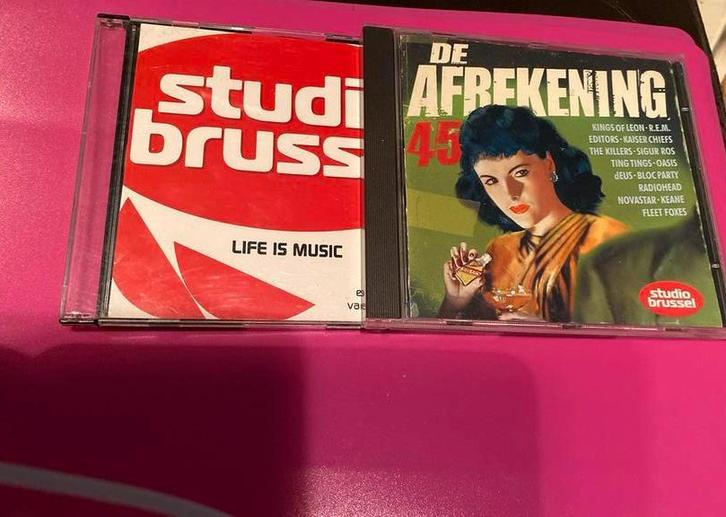 DUBBELE CD DE AFREKENING 45 / STUDIO BRUSSEL !, Cd's en Dvd's, Cd's | Verzamelalbums, Zo goed als nieuw, Ophalen of Verzenden