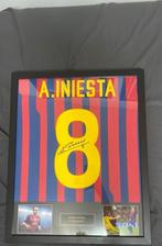 Gesigneerd voetbalshirt Andres Iniesta Barcelona 2011-2012, Verzamelen, Sportartikelen en Voetbal, Ophalen of Verzenden, Zo goed als nieuw