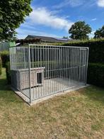 Hondenren 3x2 m en hondenhok, Dieren en Toebehoren, Ophalen, 100 cm of meer, Hondenhok, 110 cm of meer