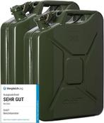 2 x 20L metalen jerrycan SNELLE GRATIS LEVERING, Verzenden, Nieuw
