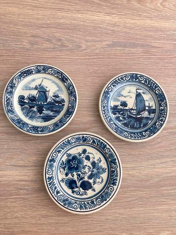 3 magnifi enseignes Dutch Delft Royal Goedewaagen Blue Delft, Enlèvement ou Envoi