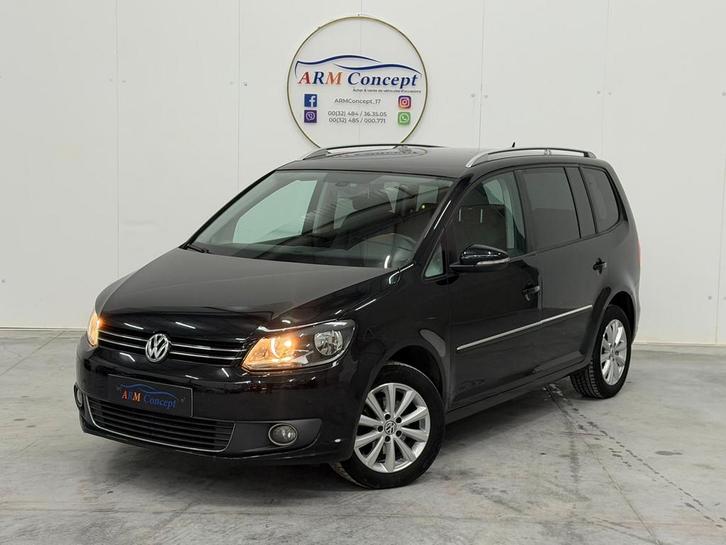 VW Touran 1.2TSI Highline 7 Places 2011 *GARANTIE 12 MOIS*, Autos, Volkswagen, Entreprise, Achat, Touran, Android Auto, Essence
