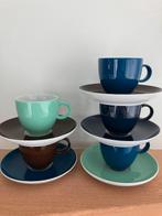 Espressokopjes + schoteltjes/5 stuks/Nieuw!, Enlèvement ou Envoi, Neuf, Porcelaine, Tasse(s) et/ou soucoupe(s)