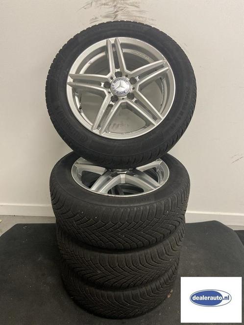 Mercedes-Benz Continental 205/55/R16 Winterbanden, Auto-onderdelen, Banden en Velgen, Banden en Velgen, Winterbanden, Gebruikt