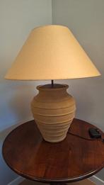 terracotta tafellamp 78cm hoogte, Ophalen, Overige materialen, Klassiek, Zo goed als nieuw