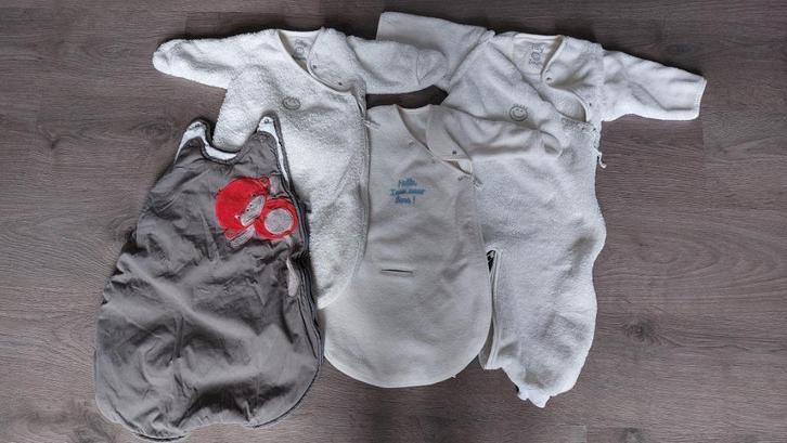 Pakket warme zachte slaapzakken (0-3 en 4-9) BEMINI, Kinderen en Baby's, Dekens, Slaapzakjes en Inbakerproducten, Gebruikt, Slaapzak