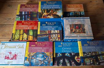 Lot van 10 x klassieke muziekboxset (55 cd's) beschikbaar voor biedingen