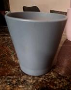 Grijs stenen bloempotje, Maison & Meubles, Plantes d'intérieur, Enlèvement