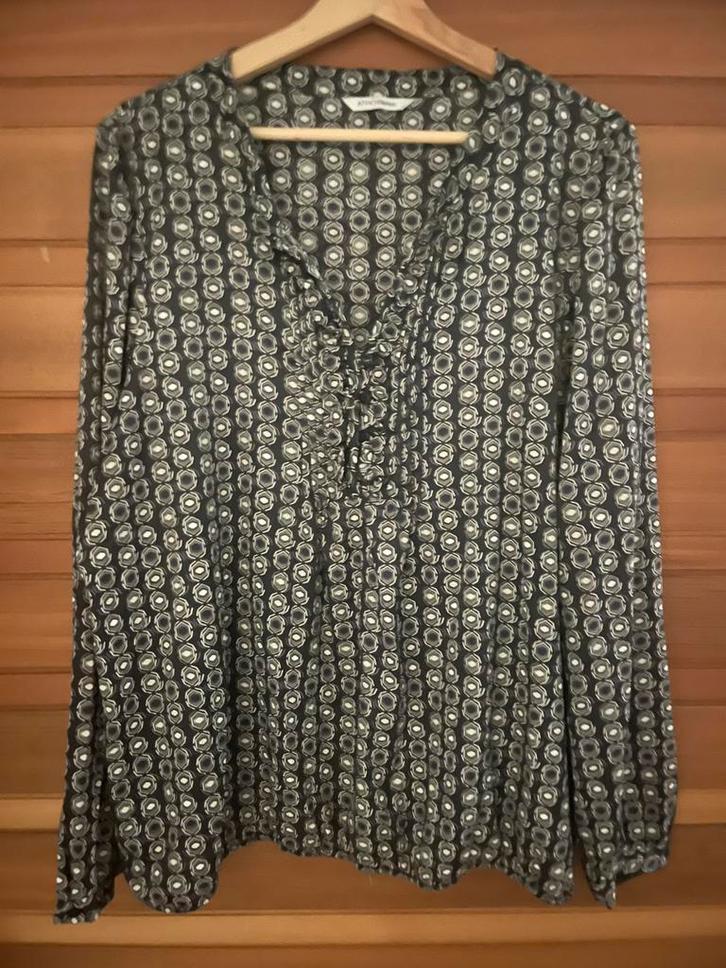 Atmos Fashion Blouse Maat 48/50, Kleding | Dames, Blouses en Tunieken, Zo goed als nieuw, Maat 46/48 (XL) of groter, Ophalen of Verzenden