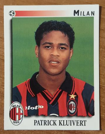 PATRICK KLUIVERT (AC MILAN) PANINI 1997