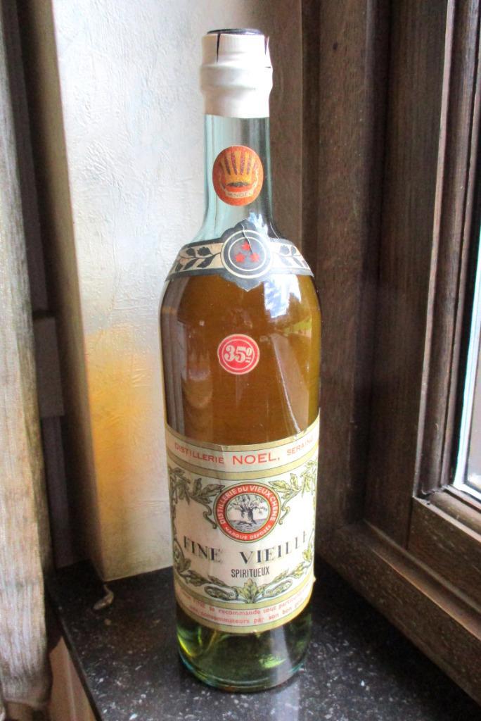 Vieille fine eau-de-vie brandy spiritueux alcool Seraing, Verzamelen, Overige Verzamelen, Zo goed als nieuw, Ophalen of Verzenden