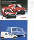 2 originele reclamekaarten, Citroën C 15 en C 25, 1993, Verzenden, 1980 tot heden, Ongelopen, Voertuig