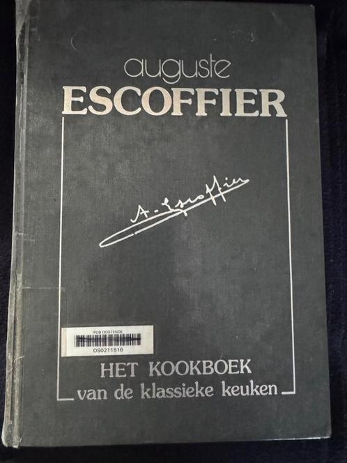Escoffier Kookboek Klassieke Keuken, Boeken, Kookboeken, Gelezen, Ophalen