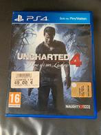 PS4 - Uncharted 4: A Thief's end bijna nieuw!!, Games en Spelcomputers, Zo goed als nieuw