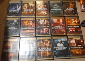 2 docu-reeksen geschiedenis, 19dvd´s samen voor 5€ beschikbaar voor biedingen