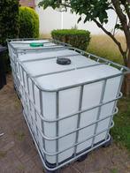 4 IBC CONTAINERS VAN 1000 L (70 € / STUK), 150 liter of meer, Ophalen of Verzenden, Kunststof