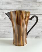 Pichet brun ligné Digoin Sarreguemines Domino, Antiek en Kunst, Antiek | Keramiek en Aardewerk, Ophalen of Verzenden