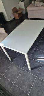 Witte Ikea eettafel (GRATIS OP TE HALEN), Ophalen, Overige materialen, Gebruikt, 100 tot 150 cm