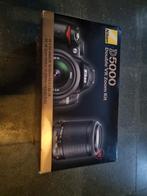 Nikon D5000 met heel veel accesoires, TV, Hi-fi & Vidéo, Appareils photo numériques, Enlèvement, Comme neuf, Reflex miroir, Nikon