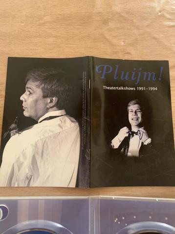 Audio-dvd en video-dvd Pluijm! 16 theatertalkshows 1991-1994 beschikbaar voor biedingen