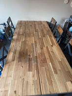 Table de salle à manger avec chaises, Maison & Meubles, Tables | Tables à manger, Enlèvement, Comme neuf