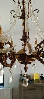 Victoriaanse Kristal luster, Ophalen