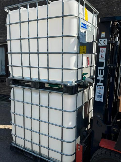1000l icb vat  afkomstig uit de voedingsindustrie !, Tuin en Terras, Regentonnen, Zo goed als nieuw, Met kraantje, Ophalen