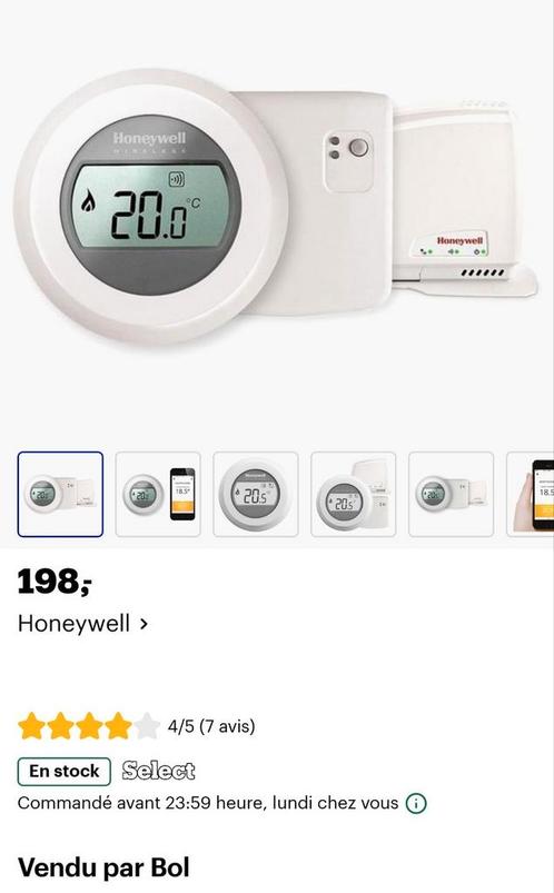 Honneywell, Doe-het-zelf en Bouw, Thermostaten, Gebruikt, Ophalen