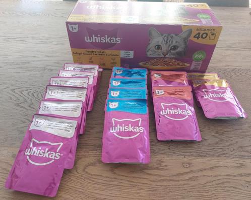 54 pakjes Wiskas kattenvoeding 1+, Dieren en Toebehoren, Dierenvoeding, Ophalen