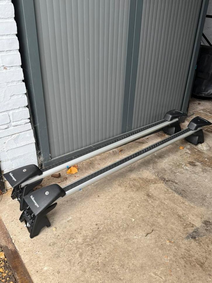 Originele Volkswagen Touareg 2018-2026 dakdragers 760860019, Autos : Divers, Porte-bagages, Utilisé, Enlèvement