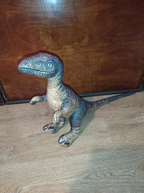 Jurassic Park Plush Velociraptor Dakin 1992, Collections, Cinéma & Télévision, Utilisé, Enlèvement ou Envoi