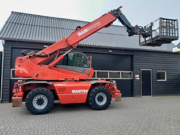 Manitou MRT 2150 Privilege - Manbak - Manbasket - Platform, Articles professionnels, Chariot télescopique