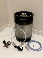 Drukvat-set met cornelius soda keg 9L + Sodastream Regulator, Ophalen of Verzenden, Nieuw